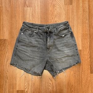American Eagle Outfitters Women's Charcoal Jean Shorts